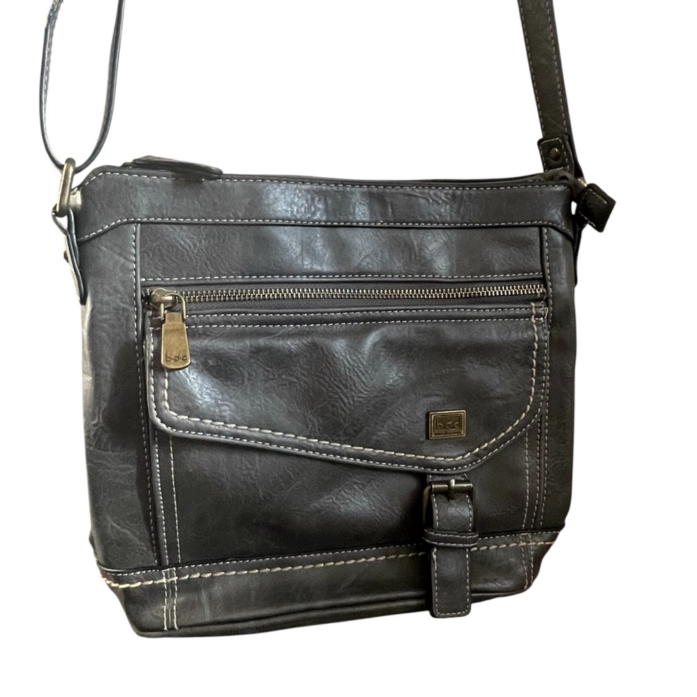 B.O.C.® - Born Concepts Gray Crossbody Purse